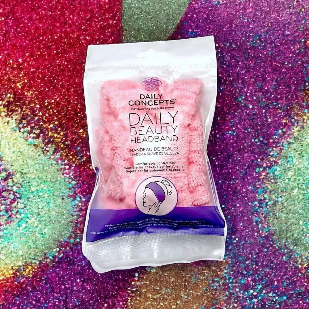 Daily Concepts Daily Beauty Headband in Pink Brand New In Package